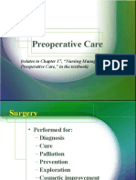 Chapter 17PreoperativeCare