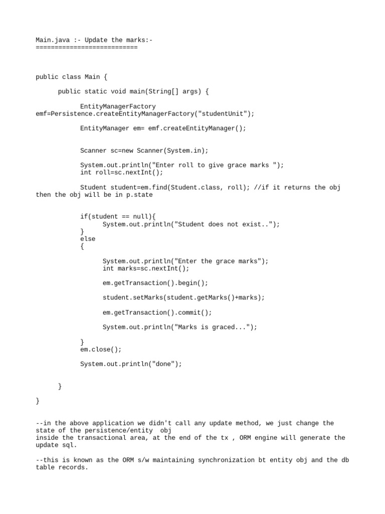 Hibernate Class Notes | PDF