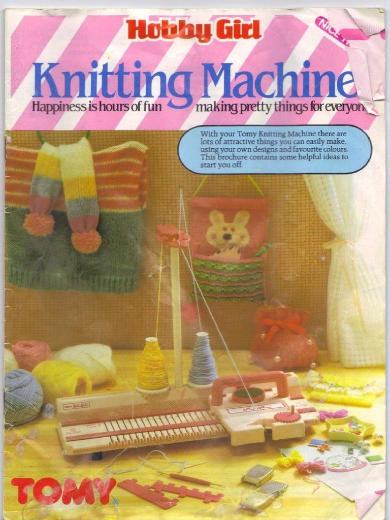Hobby Girl Knitting Machine Manual PDF