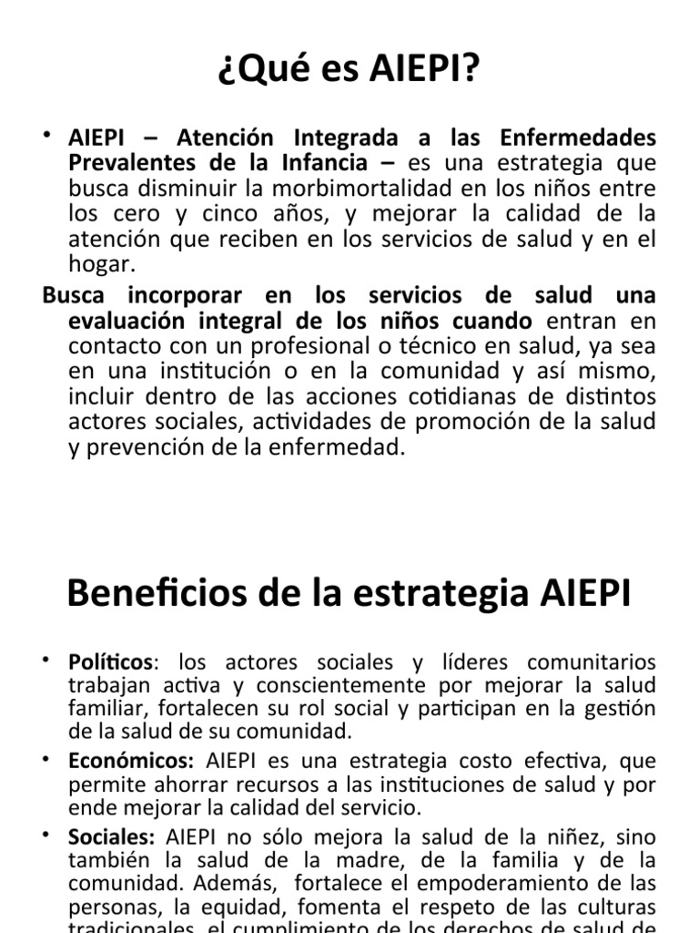Que Es Iami Y Aiepi
