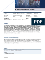 N3036M 1995 Crash Report