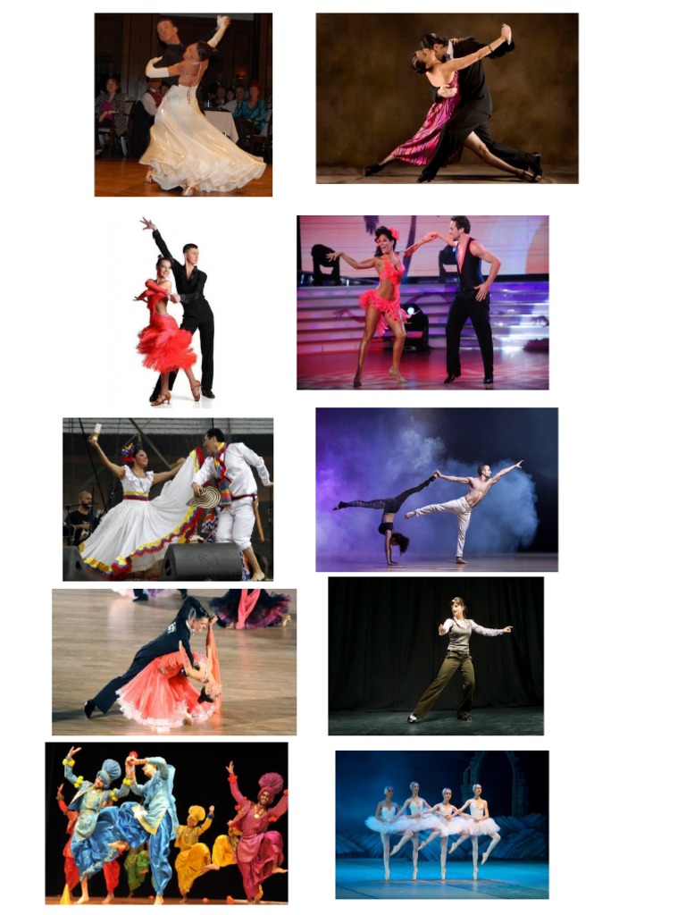 10 Tipos de Danzas y 10 Bailes Folkloricos | PDF