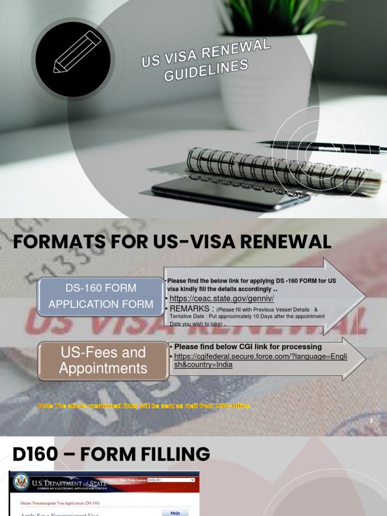 Us Visa Renewal Drop Box Requirements