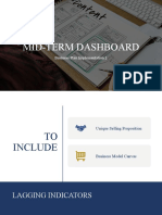 Business Plan Implementation 2 - Mid-Term Dashboard