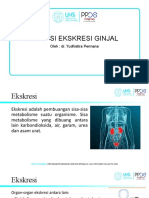 Fungsi Ekskresi Ginjal