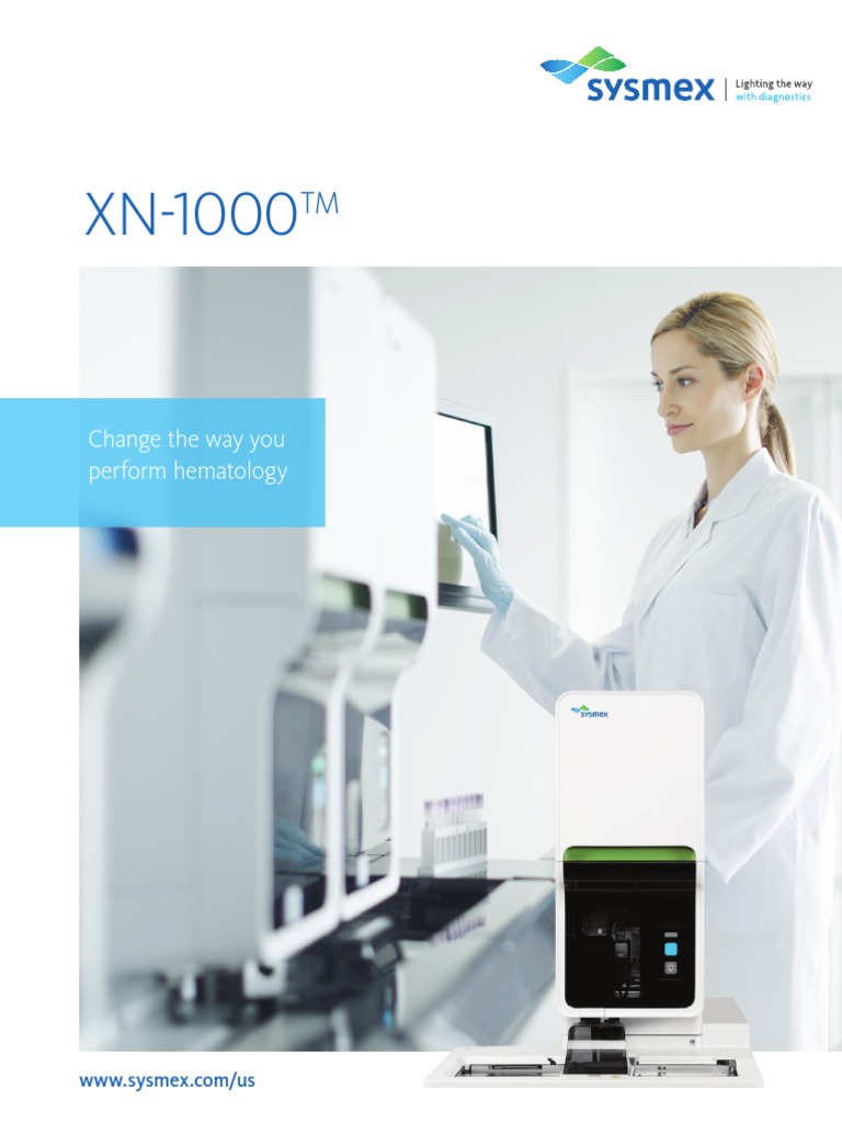 Sysmex XN 1000 Brochure PDF
