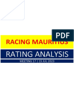 Racing Mauritius: Rating Analysis