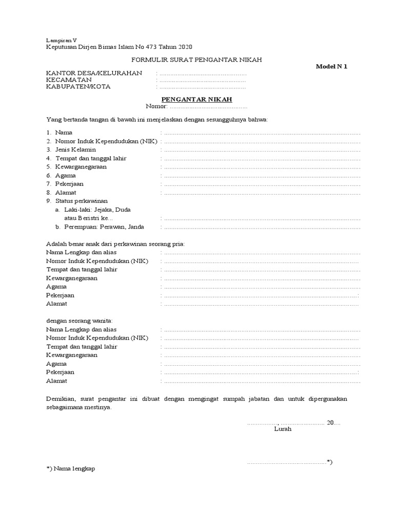 Model N Terbaru 2020 | PDF