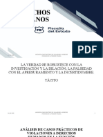 Análisis de Casos Prácticos de Violaciones A Derechos Humanos en La Función