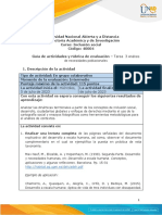 Guía de Actividades y Rúbrica de Evaluación - Unidad 2 - Tarea 3 - Análisis de Necesidades Poblacionales