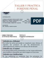 Taller y Practica Forense Penal Diapositiva