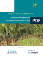 Updated Draft Final SEA Report CEGIS Integra