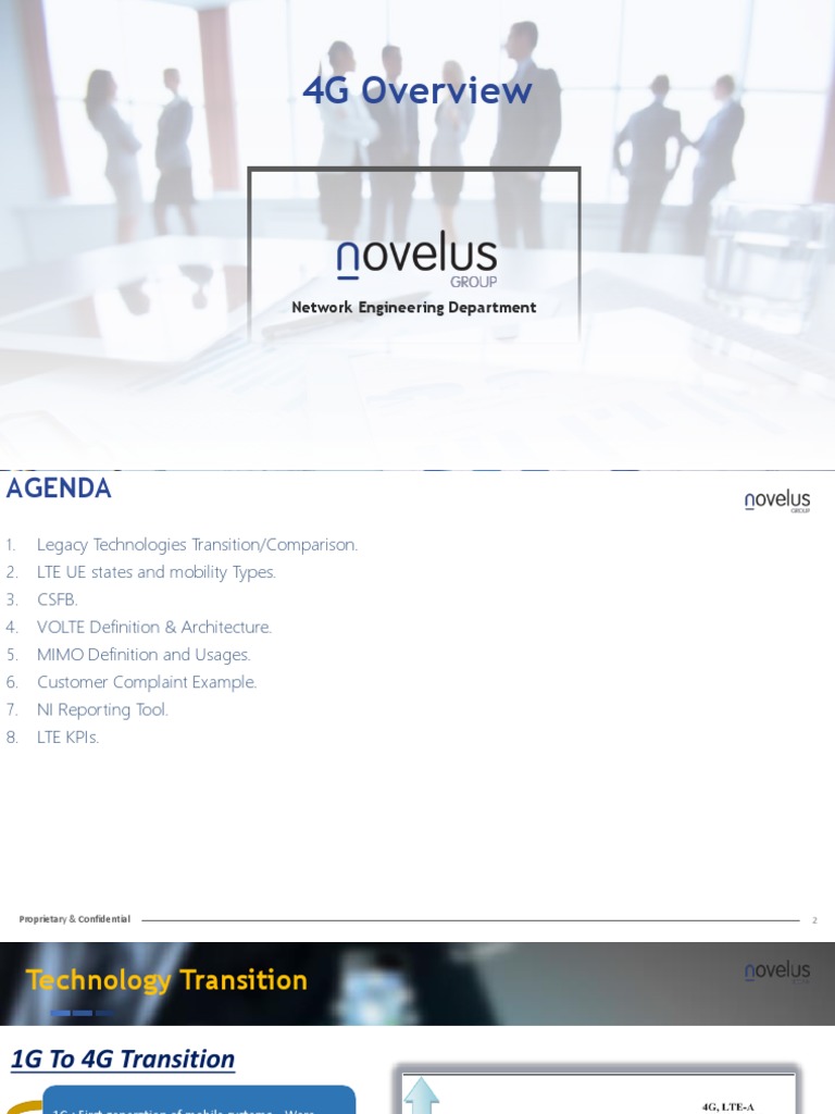4G Overview Presentation | PDF