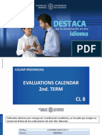 Evaluations Calendar 2ND Bim Colqui