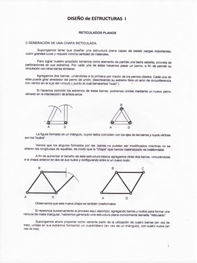Reticulados Planos | PDF