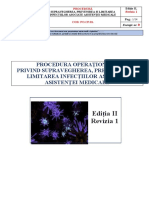 PO - CP.01.-Procedura Op. de Supraveghere, Prevenire Si Limitare A Infectiilor Asociate Asisitentei