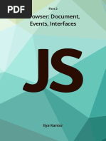 Broswer - Documents Events and Interfaces