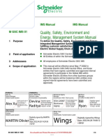 M GSC IMS 01 Quality, Safety, Environment and Energy, Management System Manual-Rev - 9 PDF