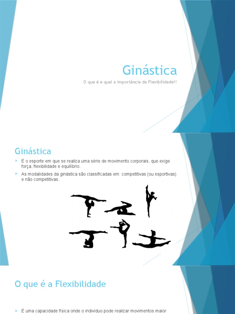 Ginástica - O Que É e Qual A Importância Da Flexibilidade | PDF