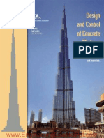 Design and Control of Concrete Mixtures the Guide to Applications Methods and Materials Fifteenth Edition Written PDF