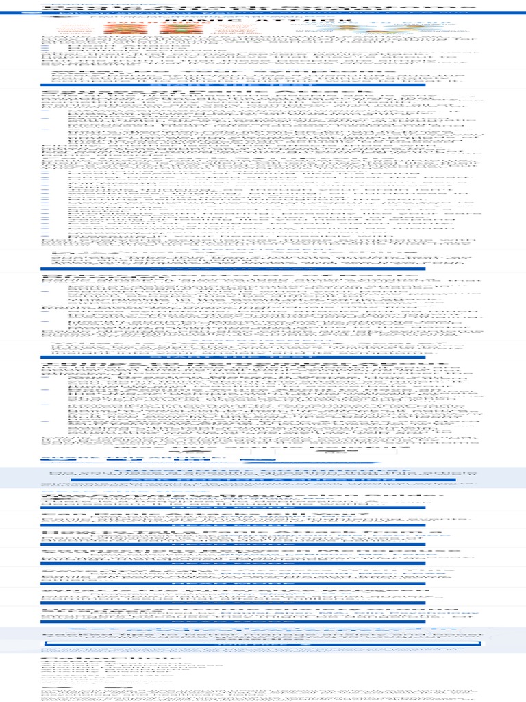 Panic Attack Symptoms and Panic Disorder | PDF