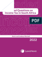 Graded Questions On Income Tax in SA 2022 - Nodrm
