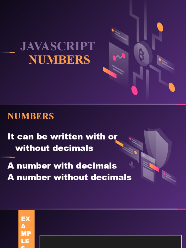 JavaScript Numbers | PDF | Numbers | Encodings image.