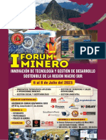Conferencias Primer Forum Minero