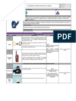 Procedimiento de Comunicacion Espacios Confinados