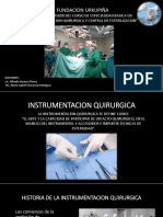 Historia de La Instrumentacion Quirurgica