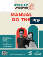 Manual Do THE Vestibular UNESPAR 2024