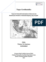 Sejarah Tektonik Pembentukan Indonesia