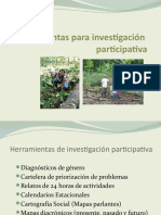 Herramientas para Investigación Participativa