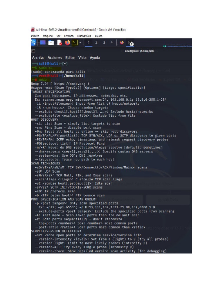 Instalación de Zenmap en Linux | PDF
