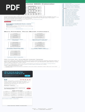 April, May and June 2023 Calendar – Calendar Options