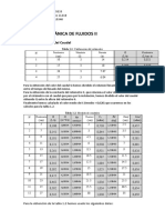 Práctica Mecanica de Fluidos II