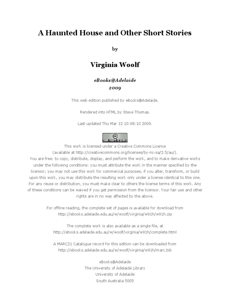 What Is A Good Title For A Haunted House Story