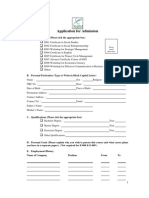 Application Form