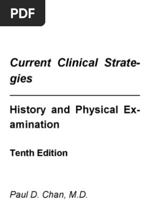 History and Physical Exam