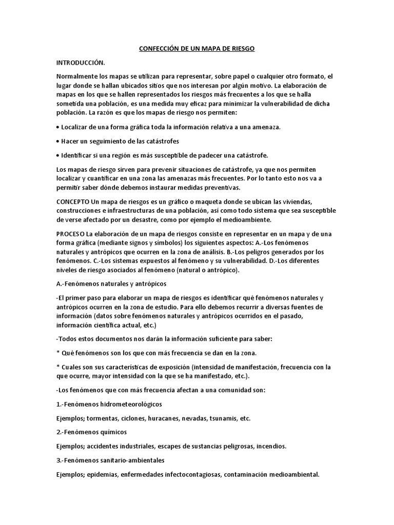 confecci-n-de-un-mapa-de-riesgo-segunda-evaluaci-n-pdf-riesgo