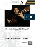 Afiche Concierto