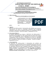 7.- TDR SERVICIO DE INSTALACION Y SOLDADURA DE ACEROS 2