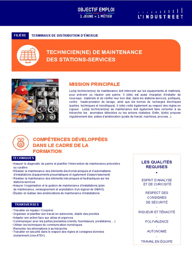 Fiche Métier Maintenance: Technicien De Maintenance C’Est Quoi – WHKRQ