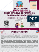 Taller Intensivopresentacion