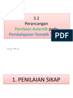 Perancangan Penilaian Autentik