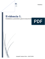 Evidencia 1 - Estadistica