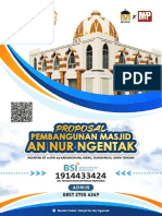 Proposal Pembangunan Masjid An Nur