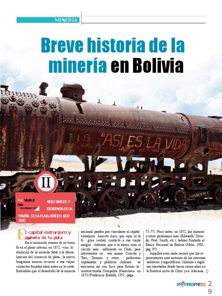Breve Historia de La Mineria en Bolivia | Descargar gratis PDF ...