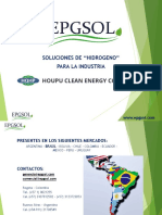 EPGSOL SAS - Soluciones HIDROGENO H2 - GRUPO HOUPU CLEAN ENERGY