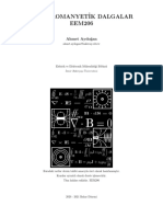 Elektromanyet Ik Dalgalar EEM206: Ahmet Aydo Gan